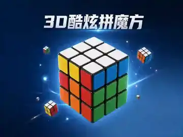 3D酷炫拼魔方